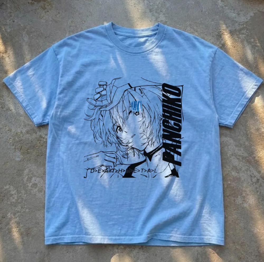 Panchiko Graphic Tee, Movie T-Shirt Deathmetal Album Music Tee